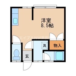 長崎大学駅 徒歩11分 1階の物件間取画像